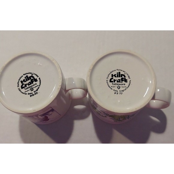 Vintage England Tea Mugs Little Bo Peep & Simple Simon Met a Pie Man - Picture 7 of 7